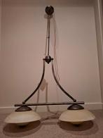 Hanglamp met twee amber kleurige lichtpunten, Ophalen, Gebruikt, 75 cm of meer