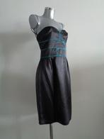 Jorando Italy zwarte strapless jurk, IT46-NL40 NIEUW, Maat 38/40 (M), Zwart, Ophalen of Verzenden, Zo goed als nieuw