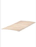 Set van 2x IKEA Luroy Lattenbodem 80x200, Gebruikt, Eenpersoons, Beige, 80 cm