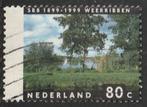 Nederland 1999 1816 Weerribben, Gest, Ophalen of Verzenden, Na 1940, Gestempeld