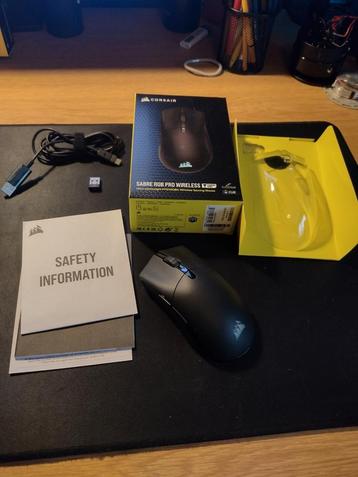 Corsair SABRE RGB PRO WIRELESS CHAMPION beschikbaar voor biedingen
