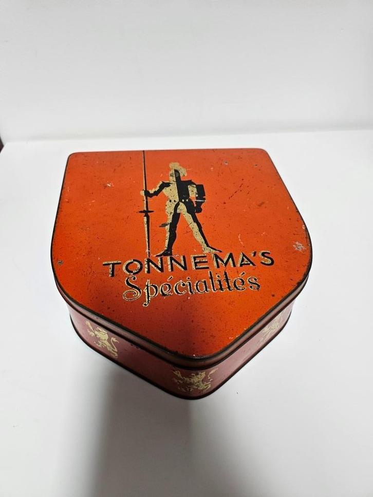 Vintage blik Tonnema’s  voor €10,-!, Verzamelen, Blikken, Gebruikt, Overige, Ophalen
