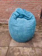 Zitzak + 4 kussens 70x70 Petrol kleur, Huis en Inrichting, Zitzakken, Ophalen of Verzenden, Zo goed als nieuw