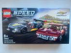 Lego Speed Champions Chevrolet Corvette, Ophalen of Verzenden, Zo goed als nieuw, Complete set, Lego