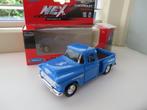 Welly 1956 Chevrolet Stepside Pickup Truck Blauw, Nieuw, Ophalen of Verzenden, Auto