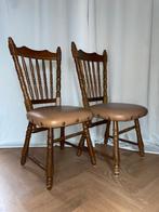 wooden mid century chairs, Ophalen, Bruin, Hout, Mid century