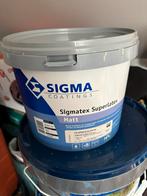 Sigma Turquoise Muurverf, Doe-het-zelf en Verbouw, Verf, Beits en Lak, Minder dan 5 liter, Ophalen, Zo goed als nieuw, Verf