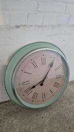 Turquoise IKEA klok, Huis en Inrichting, Woonaccessoires | Klokken, Ophalen, Zo goed als nieuw, Analoog, Wandklok