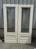 Prachtige antieke ensuitedeuren met geetst glas, La belle porte, Jurgen.hoogenboezem@gmail.com, 120 cm of meer, Binnendeur