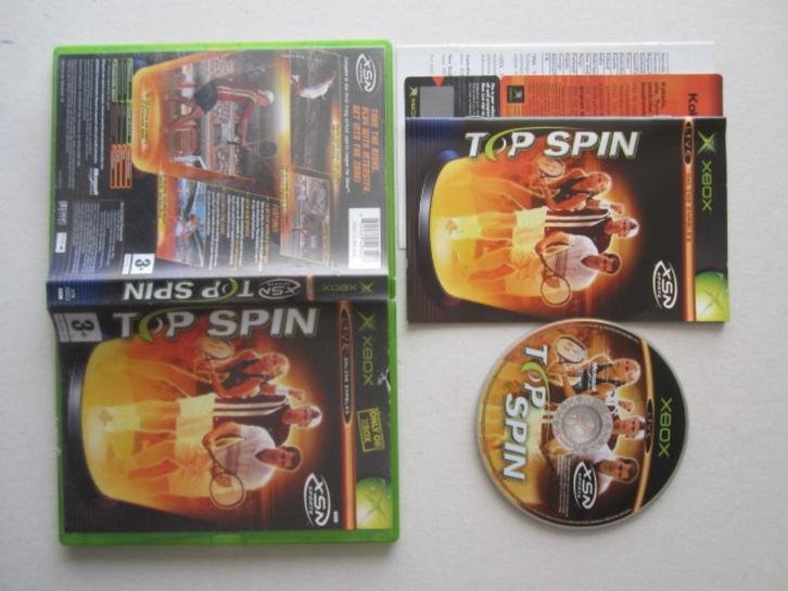 Topspin Top Spin tennis Xbox, Spelcomputers en Games, Games | Xbox Original, Zo goed als nieuw, Sport, 3 spelers of meer, Vanaf 3 jaar
