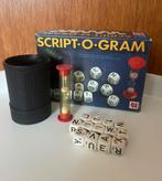 Vintage script o gram dobbelspel jumbo | gezelschapsspel, Hobby en Vrije tijd, Gezelschapsspellen | Bordspellen, Ophalen of Verzenden