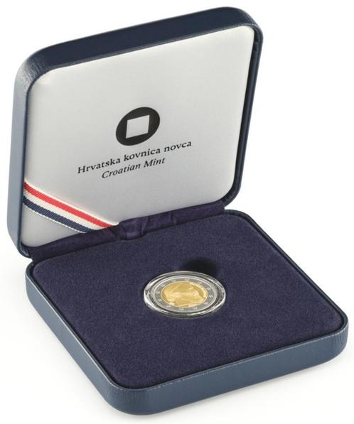 KROATIË 2 EURO 2024 "Marco Marulic", Proof in luxe etui, Postzegels en Munten, Munten | Europa | Euromunten, Setje, 2 euro, Overige landen