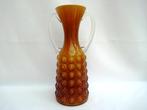 Empoli Opalino -  bubbel glas vaas - Italy jaren 60/70, Ophalen, Overige kleuren, Minder dan 50 cm, Glas