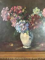 Barend van Voorden hortensia stilleven olieverf, Antiek en Kunst, Kunst | Schilderijen | Klassiek, Ophalen of Verzenden
