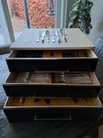 Gero Zilvium modrl 618 puntfilet verzilverd bestek voor 12 p, Huis en Inrichting, Ophalen of Verzenden, Zo goed als nieuw, Rvs of Chroom