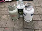 Te koop 3 gasflessen, Caravans en Kamperen, Ophalen, Zo goed als nieuw