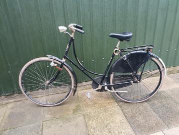Vintage oma fiets - gebruikt beschikbaar voor biedingen