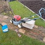 Honda Benzine Grasmaaier met Opvangzak, Cirkelmaaier, Honda, Gebruikt, Ophalen of Verzenden