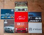 Alfa Romeo documentatiemix - jaren '70, Ophalen of Verzenden, Zo goed als nieuw, Alfa Romeo