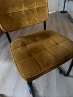 Ovale tafel 160cm + 4 stoelen - Overcompleet, Huis en Inrichting, Stoelen, Gebruikt, Bruin, Ophalen of Verzenden, Vier