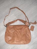 BURKELY leren tas, Verzenden, Zo goed als nieuw, Bruin