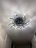 Chrome LED Plafondlamp - 25 Lampjes, diam 45cm, Ophalen, Gebruikt, Metaal, Modern