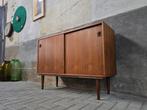 Mid Century Deens Design Lowboard Teak Dressoir Lage Kast 2, Huis en Inrichting, Kasten | Dressoirs, 100 tot 150 cm, Ophalen of Verzenden