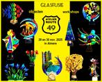 Glasfusie, glaskunst, open atelierroute 49 almere, Ophalen