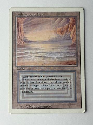 3ED Revised Underground Sea [GD] Reserved List beschikbaar voor biedingen