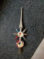 Unieke antieke glazen piek sterpiek 30 cm, Ophalen of Verzenden, Gebruikt