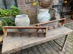Stoere kapstok van oud Truckwood, Huis en Inrichting, Woonaccessoires | Kapstokken, Nieuw, Nvt, Minder dan 100 cm, Nvt