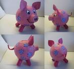 spaarpot Varken papier maché, Ophalen, Nieuw, Steen, Aardewerk of Keramiek, Dier