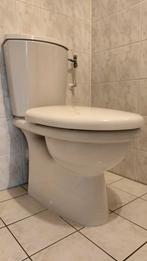 Villeroy & Boch duoblok diepspoel toilet en evt hoekfontein, Toilet, Ophalen of Verzenden, Zo goed als nieuw