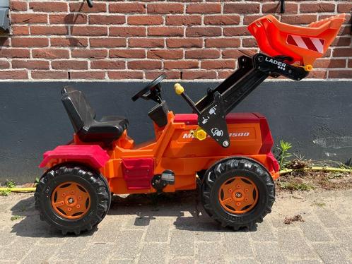 Rolly Toys MB Trac 1500 oranje / zeldzame uitvoering, Kinderen en Baby's, Speelgoed | Buiten | Voertuigen en Loopfietsen, Zo goed als nieuw