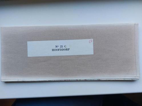 25C / stafkaart Hoofddorp met Haarlem Heemstede Hillegom etc, Boeken, Atlassen en Landkaarten, Zo goed als nieuw, Landkaart, Nederland