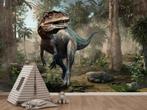 Acrocanthosaurus Dinosaurus behang VINYL, Muurdeco4kids, Nieuw, Wanddecoratie, Verzenden