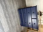 Ladekastje blauw, Huis en Inrichting, Ophalen, Gebruikt, Normaal, Eikenhout