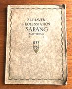 Zeehaven en Kolenstation SABANG (NL Indië) 1899-1924 Atjeh, Ophalen of Verzenden