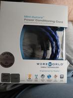 Bijna NIEUWE WIREWORLD AURORA C7 NETSNOER 2 meter+GARANTIE!, Nieuw, Ophalen of Verzenden, 2 tot 5 meter, Overige kabels