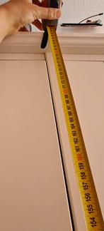 Witte Kast met Deuren en Lades, Huis en Inrichting, Overige materialen, 100 tot 150 cm, Ophalen of Verzenden, Zo goed als nieuw