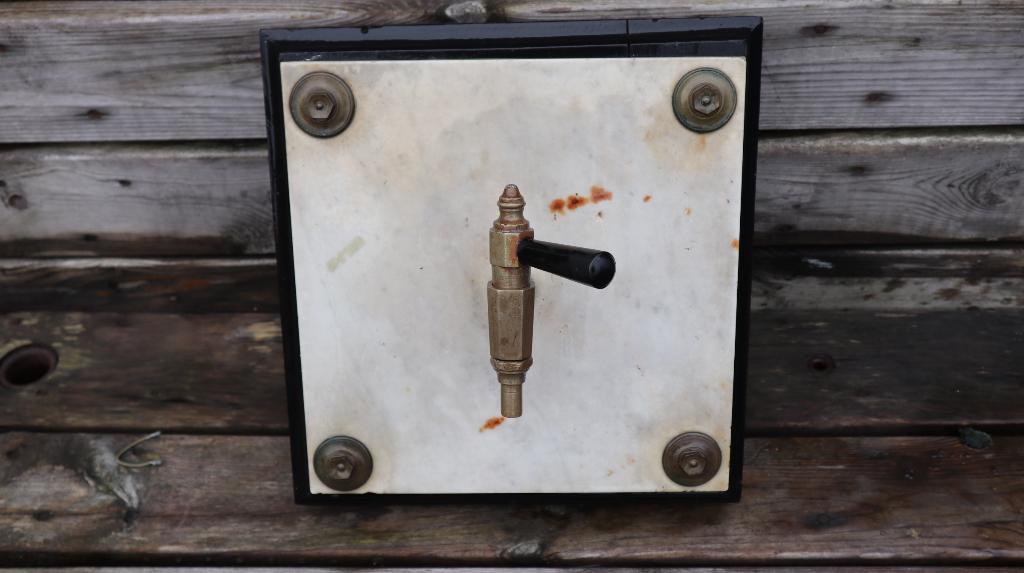 Antieke Marmeren Tapkraan / Waterkraan – Vintage, Ophalen