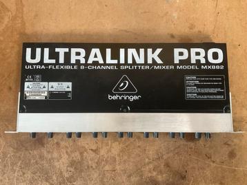 Behringer MX882 Mixer/Splitter - 8 Kanaals beschikbaar voor biedingen