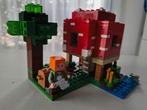 LEGO Minecraft Het Paddenstoelenhuis - 21179, Ophalen of Verzenden, Zo goed als nieuw, Complete set, Lego