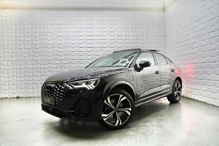 Audi Q3 Sportback 45 TFSI e 3x S LINE VIRTUAL CAM ACC LEER, Auto's, Audi, Bedrijf, Te koop, Q3, ABS, Achteruitrijcamera, Adaptive Cruise Control