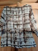 Sandwich tuniek blouse India katoen maat 42, Ophalen of Verzenden, Zo goed als nieuw, Maat 42/44 (L)