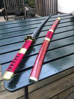 mooi rood samoeraizwaard/ katana, Japan, Verzamelen, Ophalen of Verzenden, Azië, Zwaard of Sabel