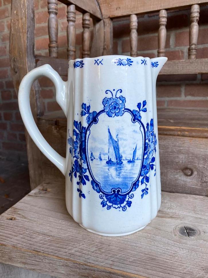 Kan Delfts blauw antiek, Antiek en Kunst, Antiek | Servies los, Ophalen of Verzenden