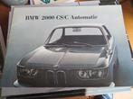 Zeldzame NL folder BMW 2000 CS, 2000 C Automatic 1965, Ophalen of Verzenden, Zo goed als nieuw, BMW, BMW AG