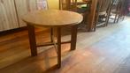 Vintage salontafel, eikenfineer, 50s, Ophalen, Gebruikt