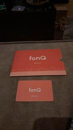 Fonq cadeaubon €50, Tickets en Kaartjes, Eén persoon, Cadeaubon, Warenhuis- of Winkelbon